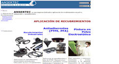 Desktop Screenshot of ansertec.com.mx